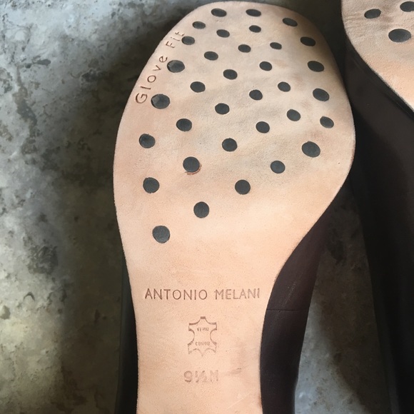 Antonio Melani A6 “Pretty” brown chunky heels NWOT - Picture 6 of 8